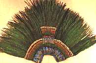 Corona de plumas de Moctezuma, Museo de Austria